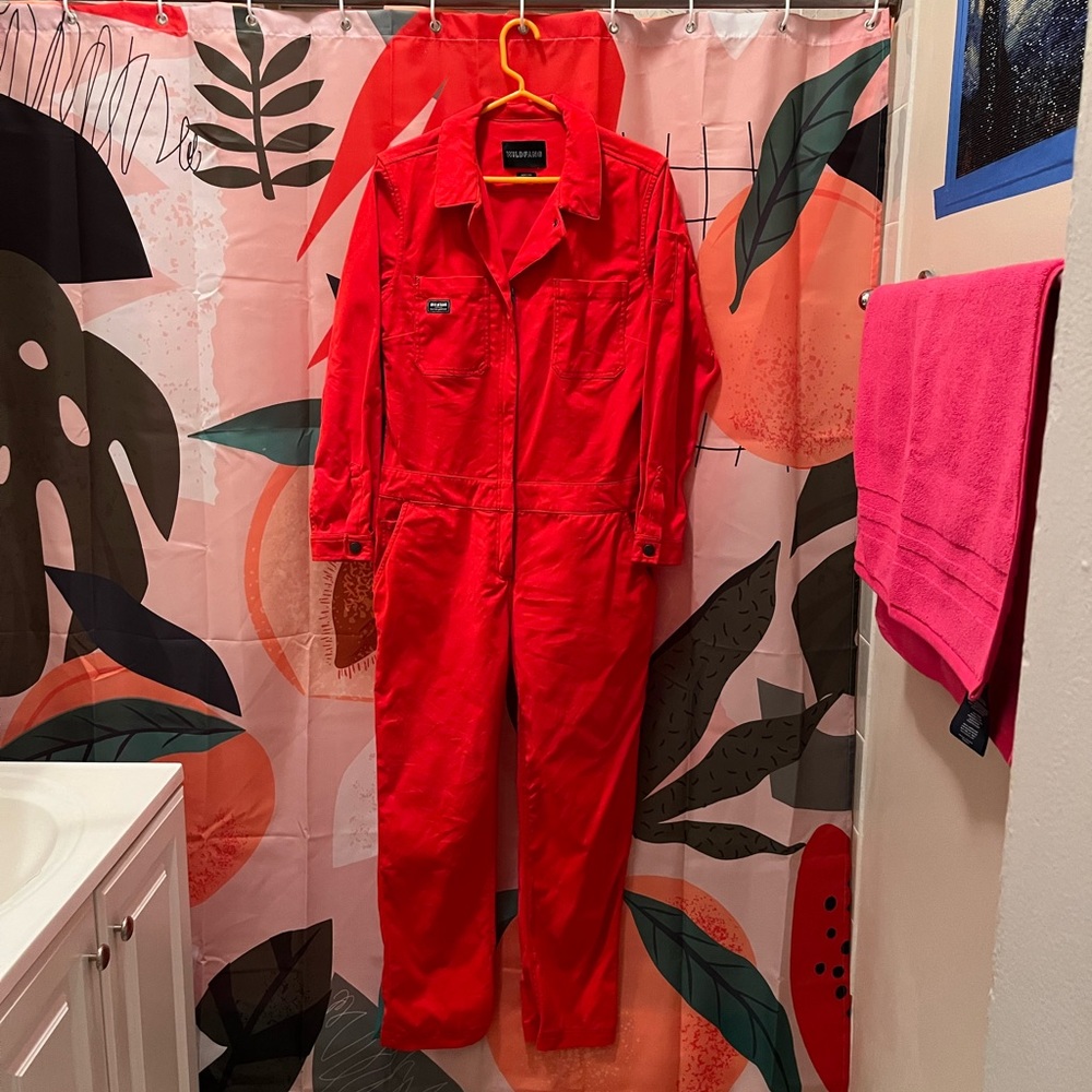 Crimson Wildfang coverall